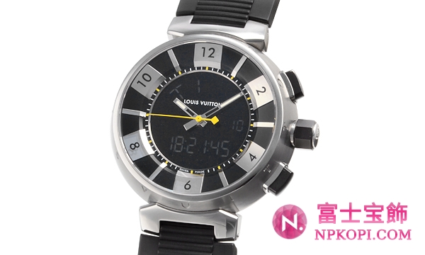 ルイ・ヴィトンタンブールインブラック Q118FAAZ